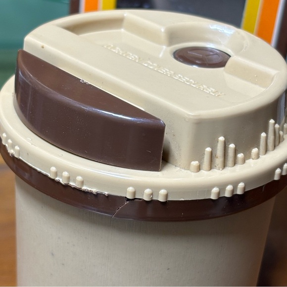 Vintage Canadian Tire unused commuter coffee or tea cup with original packaging - Picture 9 of 9